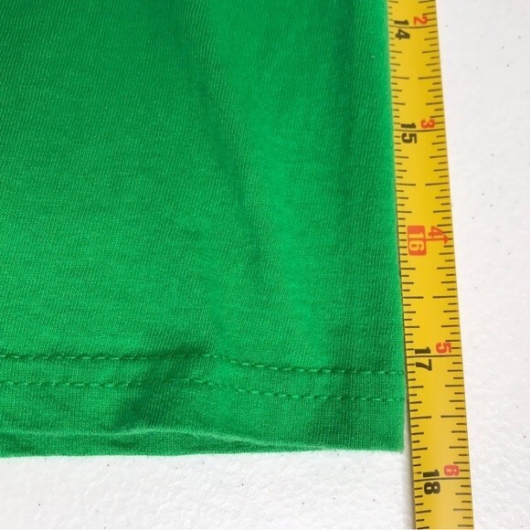 Fruit of the Loom St Pats Day Skull Aces Luck of the Irish Green T Shirt Size XL - Picture 10 of 12